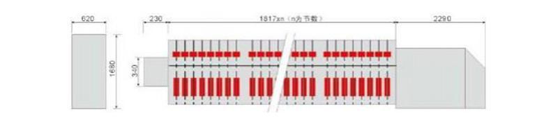 Машина двойного кручения для обработки коротких волокон, RF321G